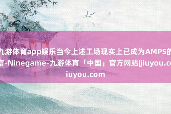 九游体育app娱乐当今上述工场现实上已成为AMPS的财富-Ninegame-九游体育「中国」官方网站|jiuyou.com
